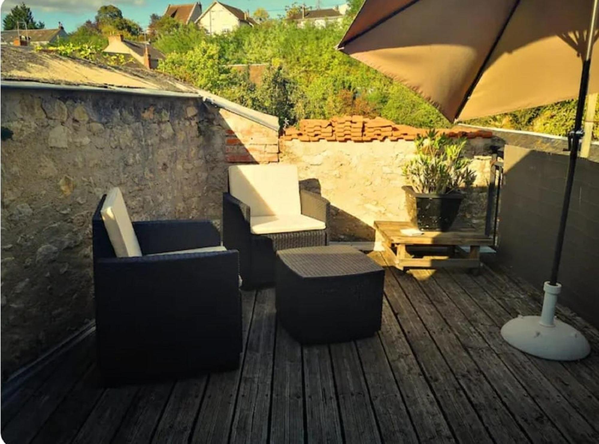 Chambres Avec Salle De Bains Et Cuisine En Centre Ville Argenton Sur Creuse Exteriér fotografie