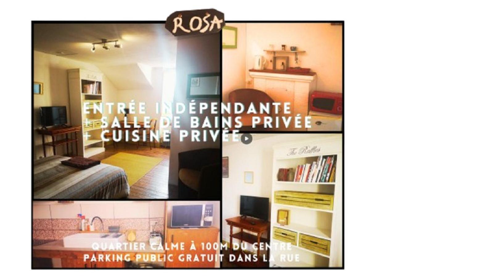 Chambres Avec Salle De Bains Et Cuisine En Centre Ville Argenton Sur Creuse Exteriér fotografie